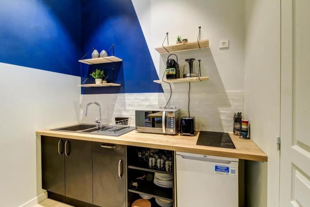 Apartament Le Berlier 60M2 + Cour Privee - Centre Historique Dijon Zewnętrze zdjęcie