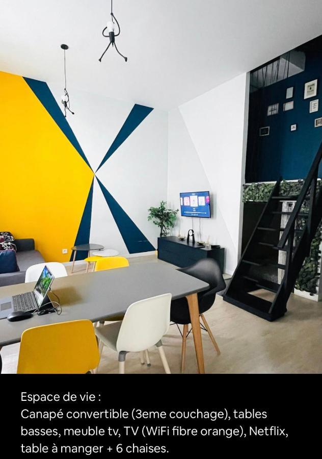 Apartament Le Berlier 60M2 + Cour Privee - Centre Historique Dijon Zewnętrze zdjęcie